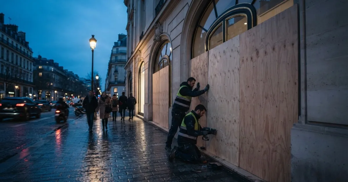 Luxury Retailers in France Increase Security Amid Protest Concerns