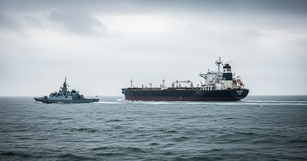 Kremlin Denounces French Seizure of Russian-Linked Tanker in English Channel