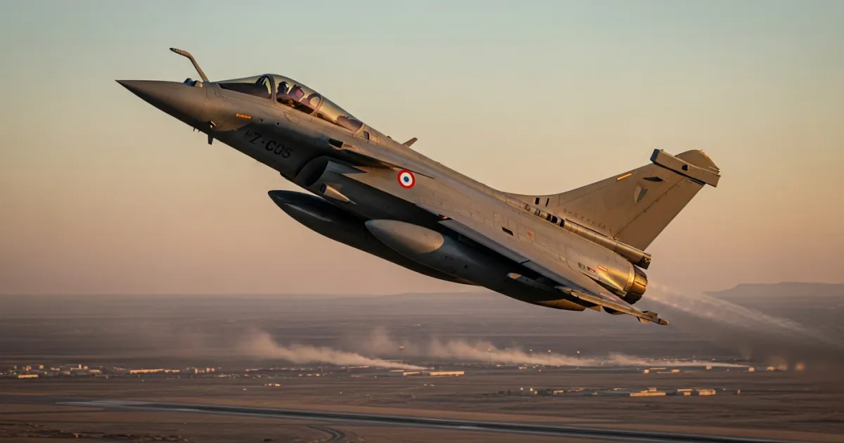French Rafale Jets Intercept Drones Near UAE Airbase