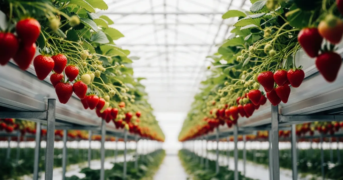 French Strawberry Producers Pivot to Soil-less Cultivation to Boost Yields