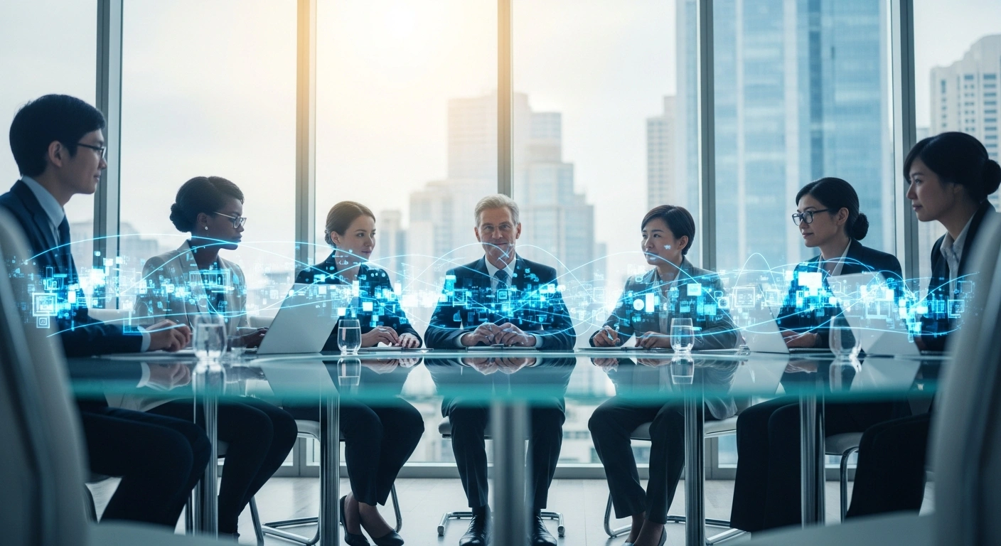Canada's Privacy Commissioner and G7 data protection authorities meet at a conference table to discuss international digital privacy standards and the protection of children online.