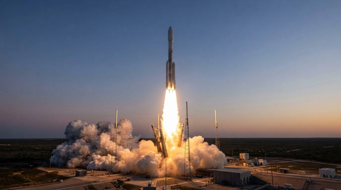 The Galactic Energy PALLAS-1 Y1 carrier rocket launches successfully from the Dongfeng commercial space innovation pilot zone in China.