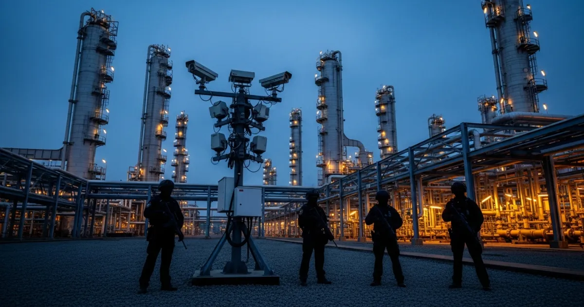 Gazprom Establishes Specialized Security Units Amid Drone Threat Concerns