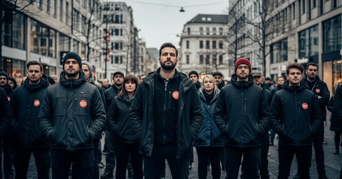 German Retail and Wholesale Workers Stage Nationwide Warning Strikes