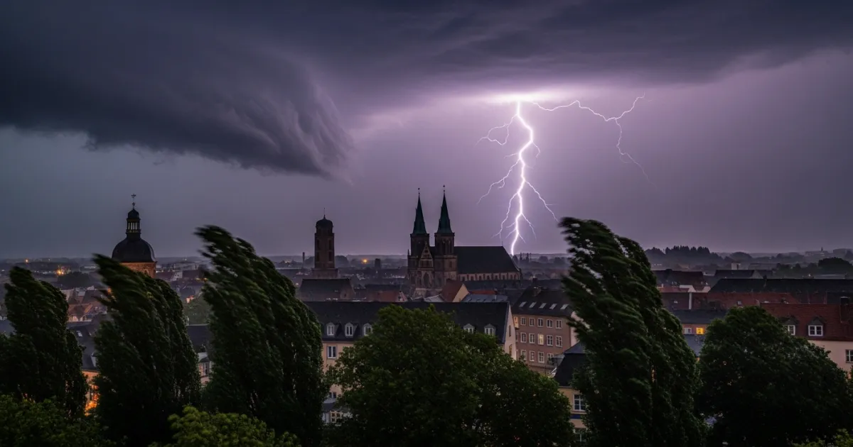 Severe Storms Bring Heavy Rain and Hail Across Germany