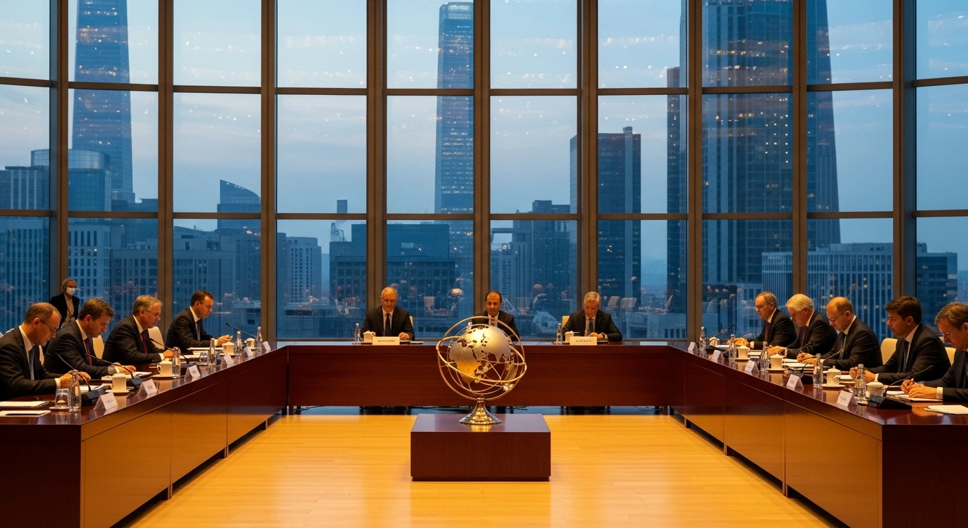 International leaders and financial experts gather at the Global South Financiers Forum in Beijing to discuss sustainable development and economic cooperation.