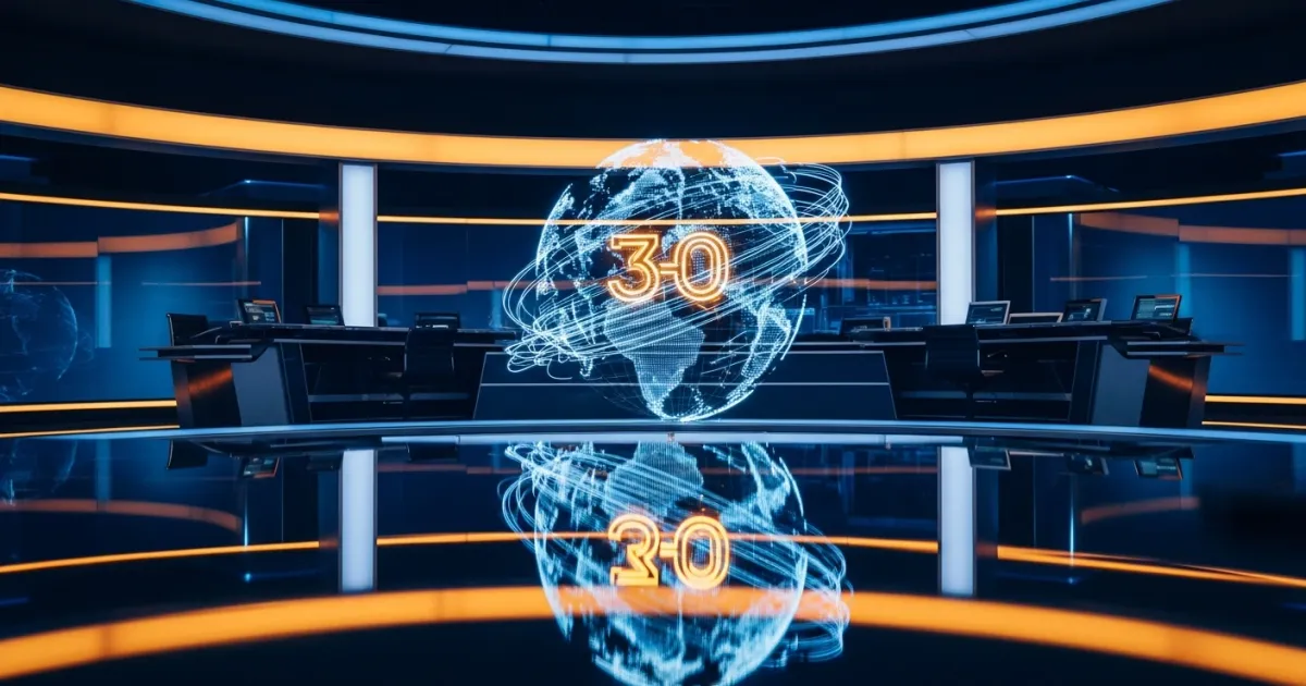 GloboNews Marks 30th Anniversary with 'A Notícia em Movimento' Campaign