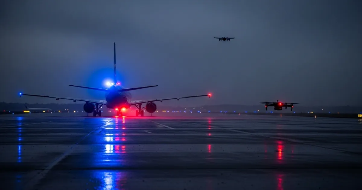 Unauthorized Drone Sighting Disrupts Operations at Hanover Airport