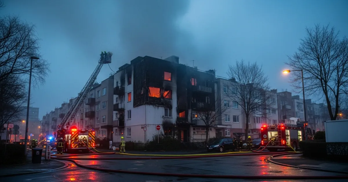 Five Dead Following Residential Building Fire in China's Henan Province