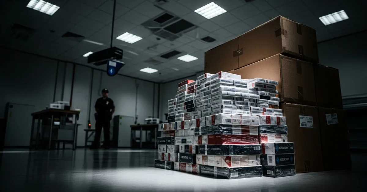 Two Mainland Chinese Men Sentenced to Prison for Cigarette Smuggling at Hong Kong Airport