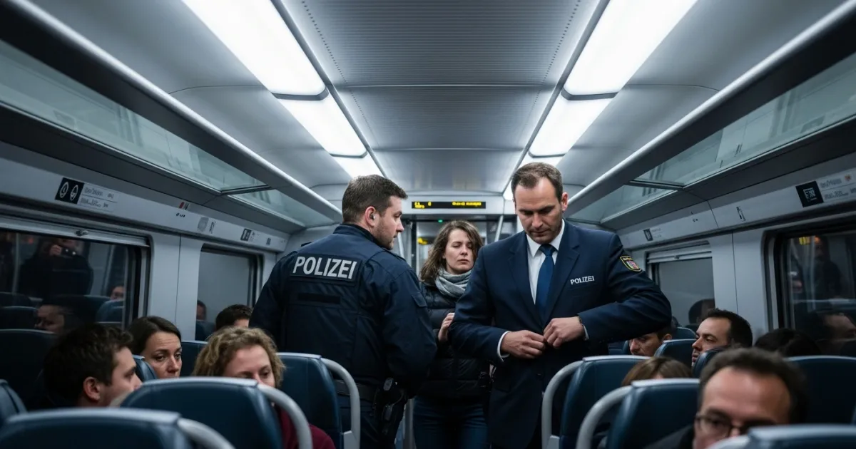 ICE Train Journey Aborted in Stendal After Conductor Attacked by Passenger