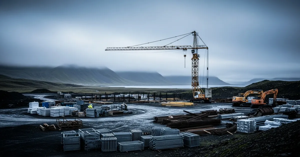Icelandic Construction Sector Faces Downturn as Unemployment Climbs