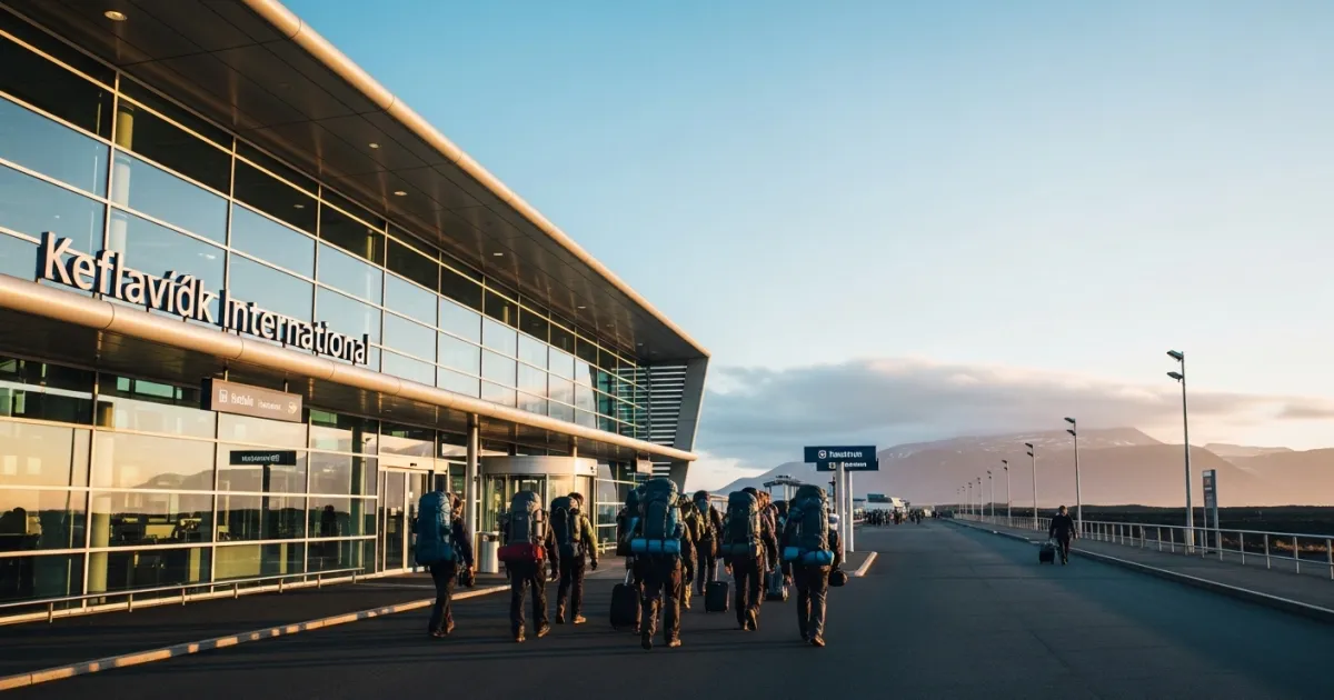Keflavík International Airport Reports Shift Toward Long-Stay Tourism