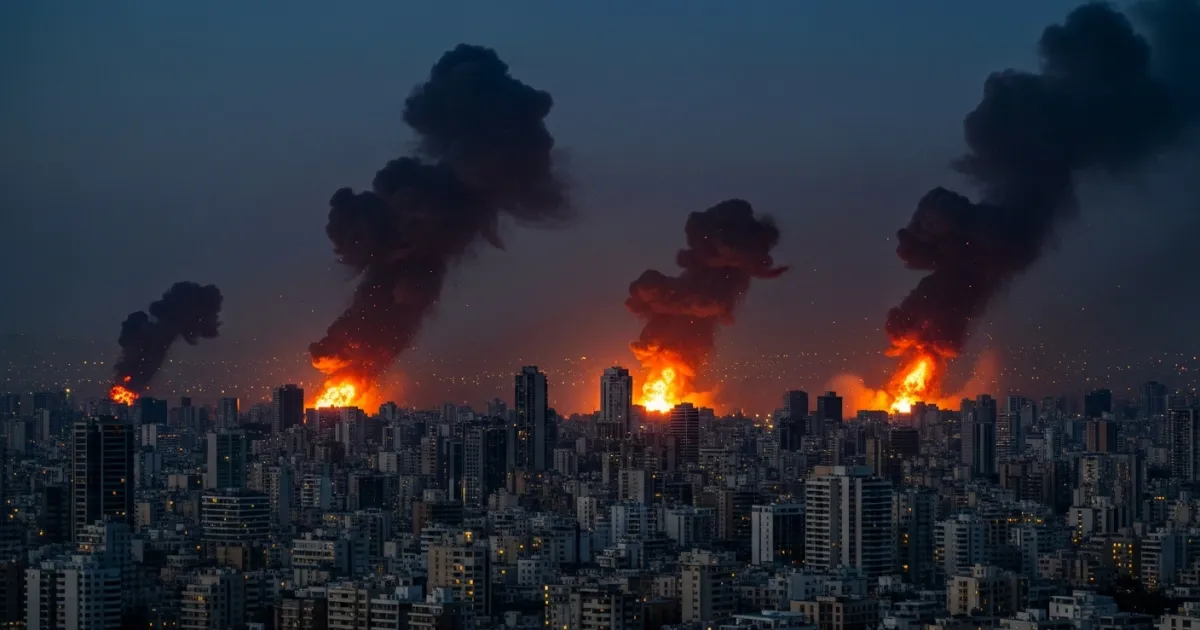 Israeli Military Conducts Airstrikes Targeting Hezbollah Infrastructure in Beirut