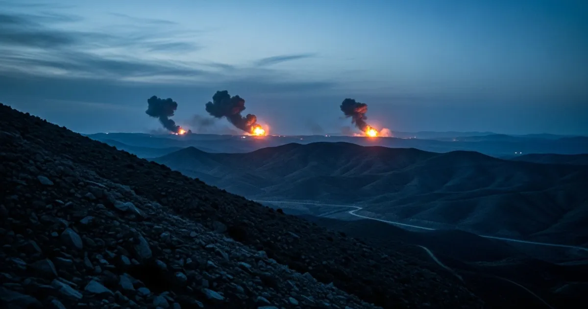 IDF Launches Strikes Against Hezbollah Targets in Lebanon
