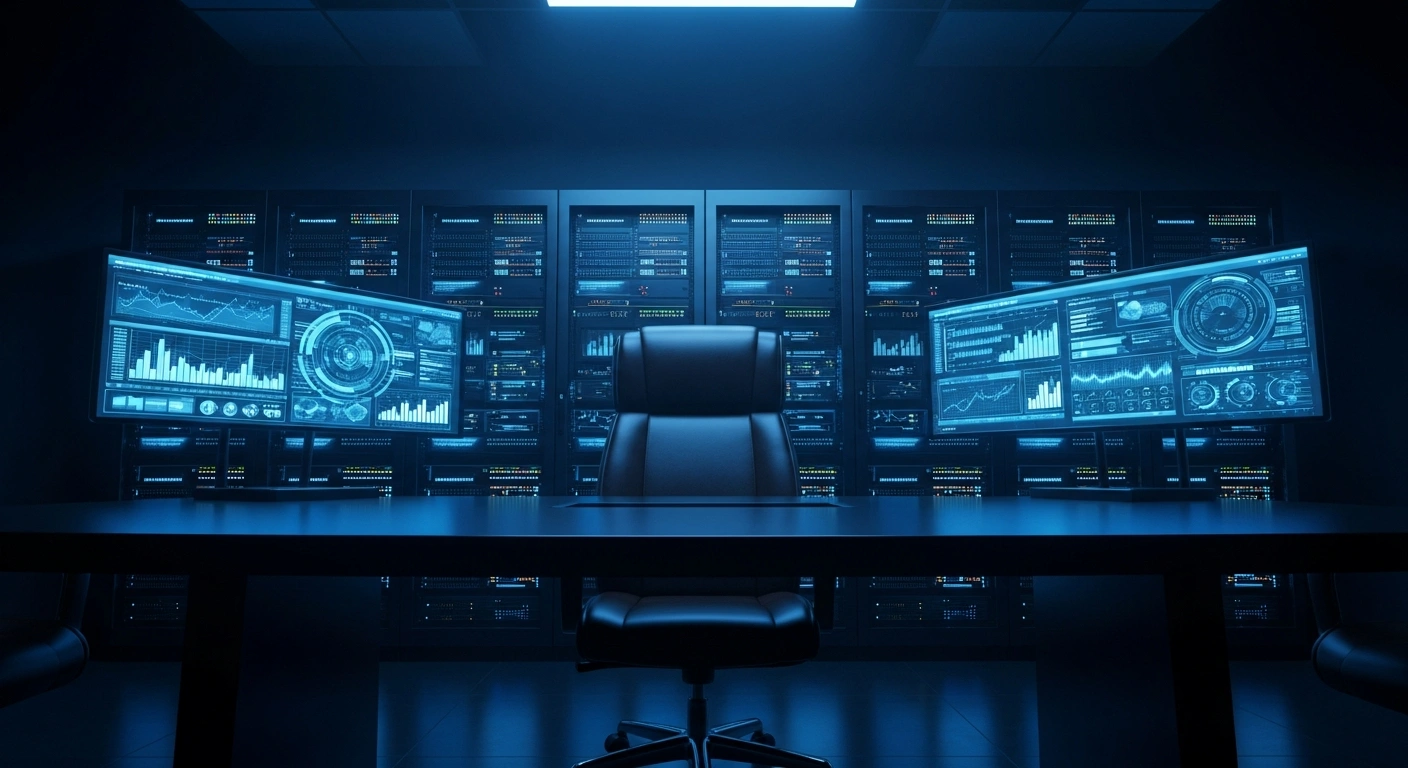 A modern boardroom setting represents the Indian government's inquiry into Meta's automated content moderation policies regarding a video of Prime Minister Narendra Modi.