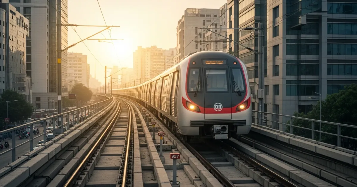 India Achieves Milestone as World's Third-Largest Metro Network