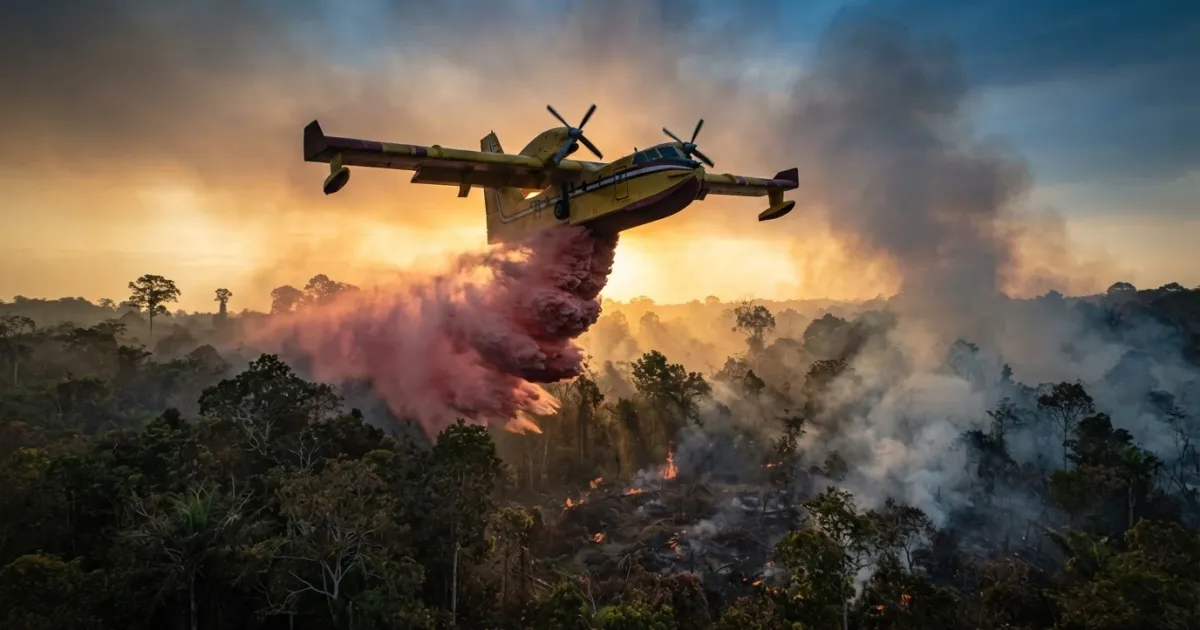 Indonesia Mobilizes Massive Task Force to Combat Escalating Forest Fires