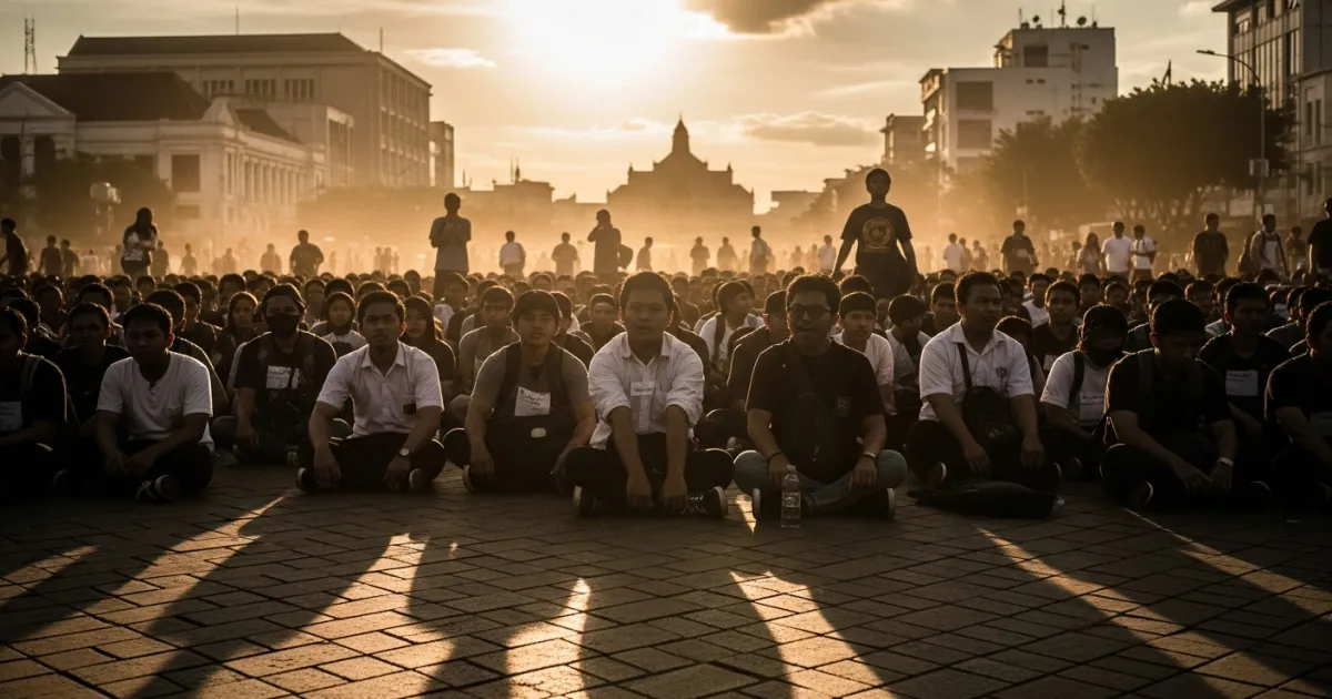 Student Groups Stage Nationwide Protests Demanding Evaluation of Prabowo-Gibran Cabinet