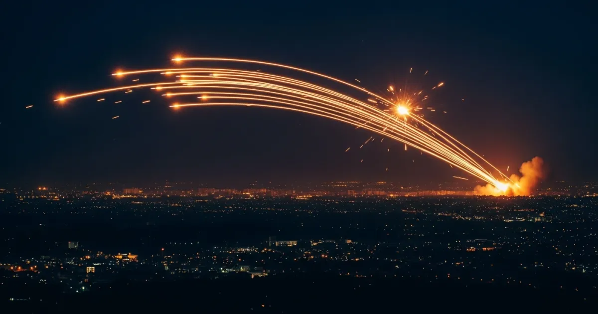 Iran Launches Large-Scale Missile Attack Against Israel