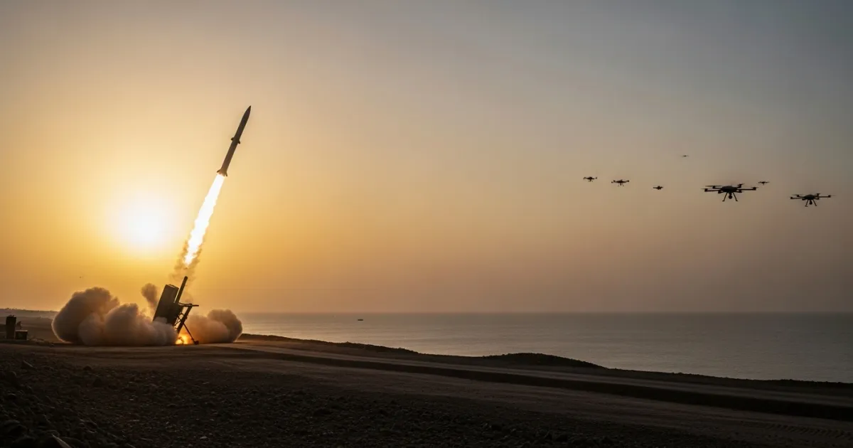 IRGC Ground Forces Conduct Hybrid Military Exercise Near Strait of Hormuz