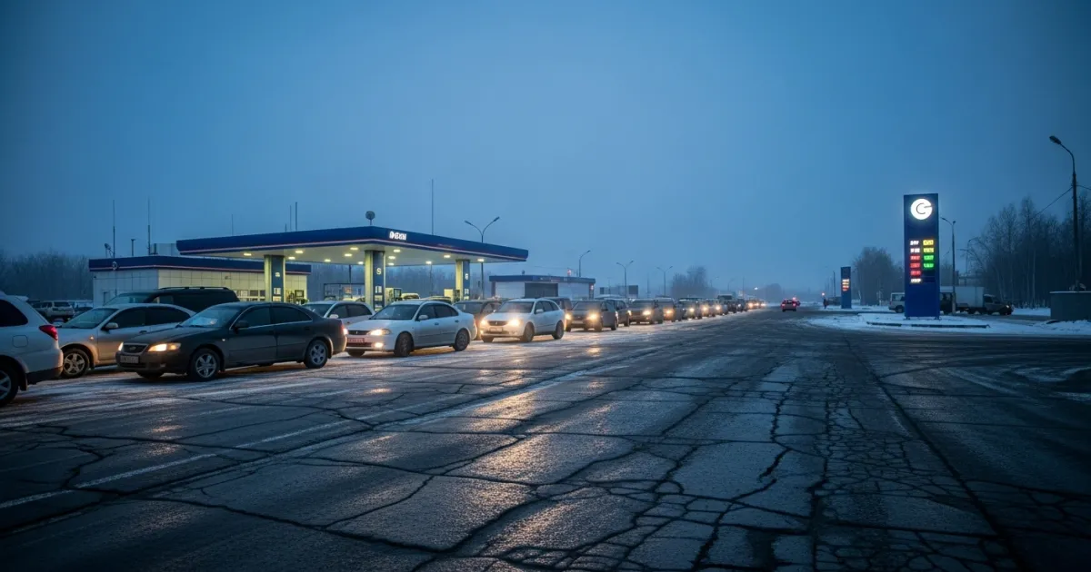 Fuel Rationing Implemented at Gas Stations Across Russia's Irkutsk Region