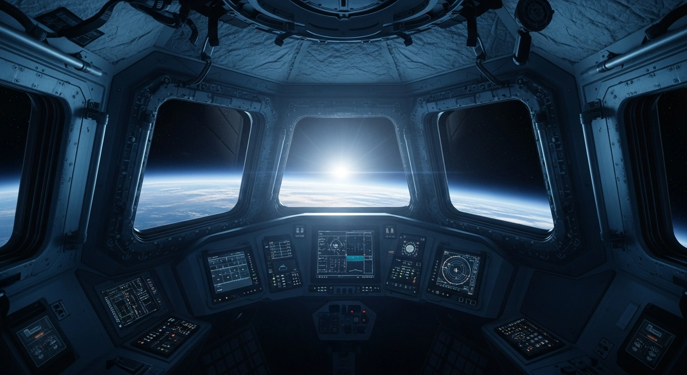 Astronauts take shelter inside a SpaceX Crew Dragon capsule docked to the International Space Station following a reported air leak.