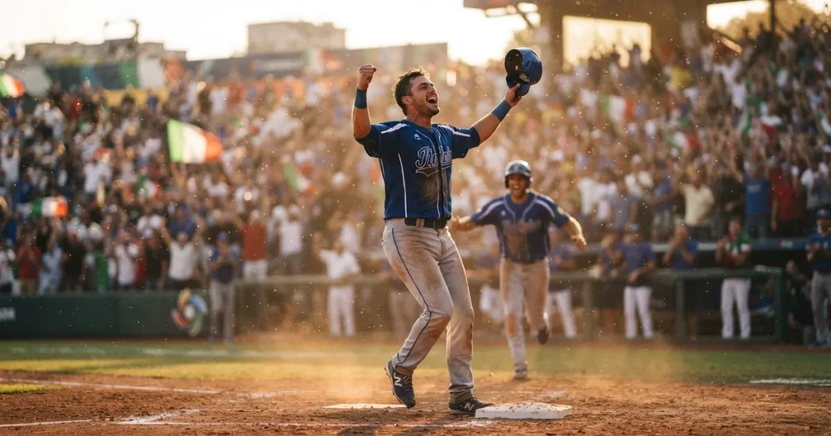 Italy Secures Qualification for WBSC Premier12 2027 After Victory Over Germany