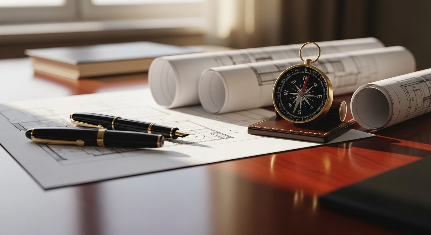 A professional office desk featuring business tools and documents representing cross-border tax compliance and legal guidance for Italian and Cypriot entrepreneurs.
