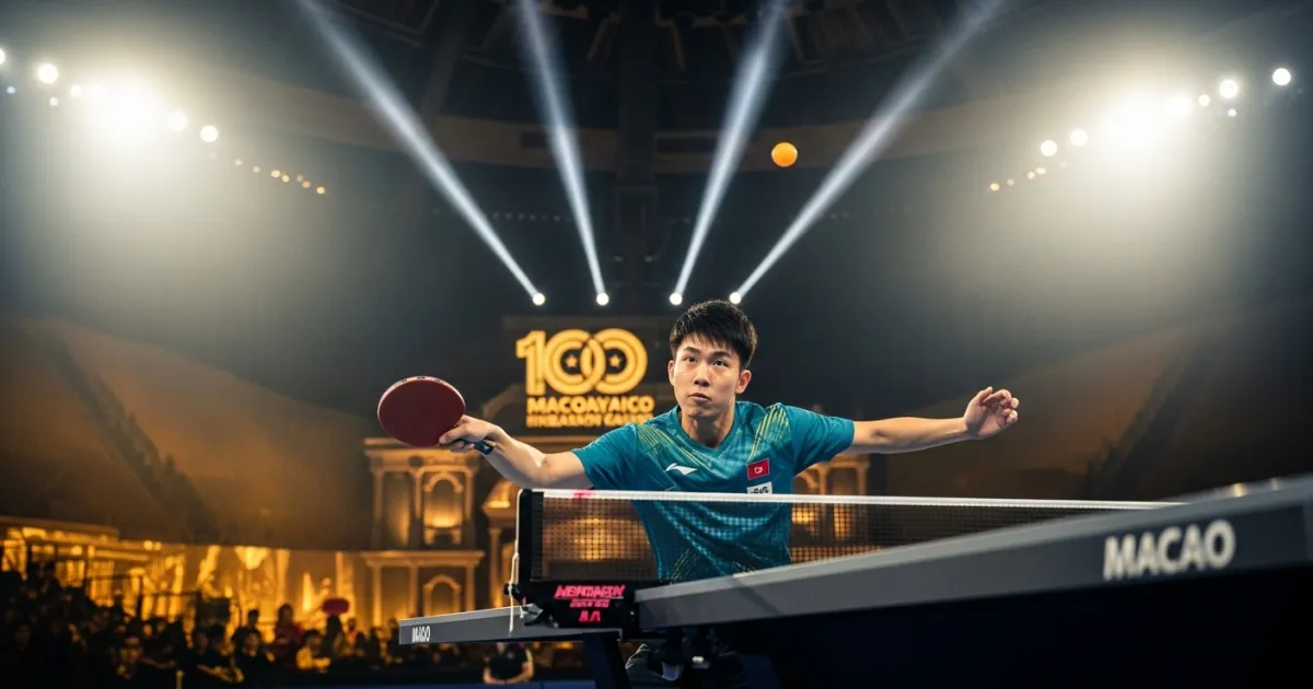 International Table Tennis Federation Marks 100th Anniversary in Macao