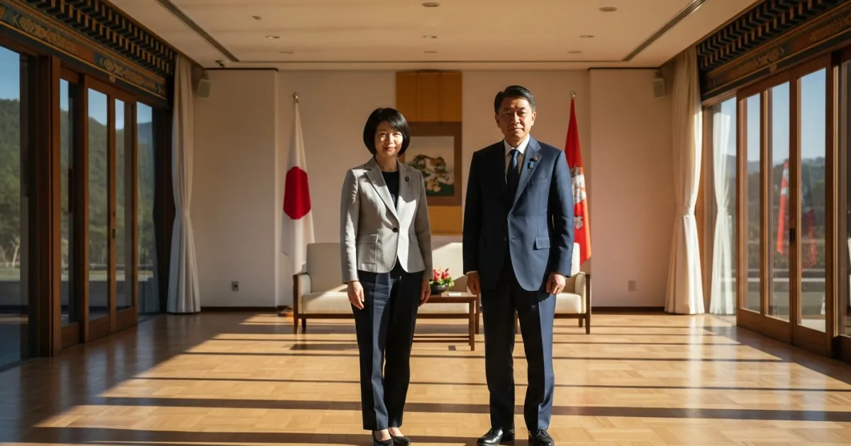 Japan and Bhutan Commit to Strengthening Bilateral Cooperation