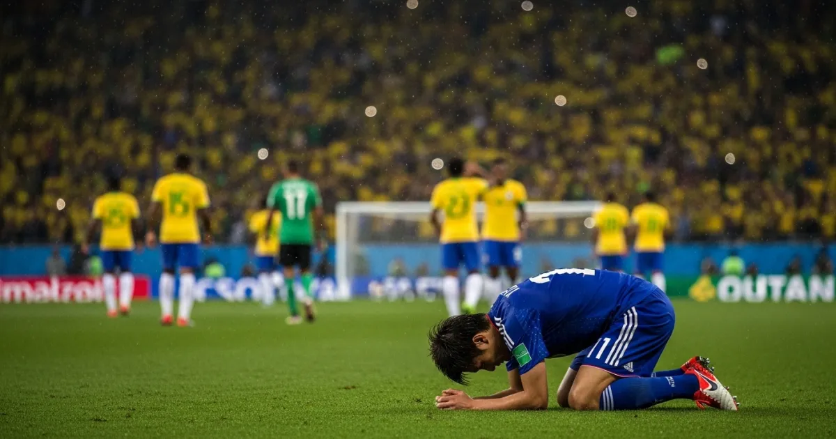 Japan Exits FIFA World Cup Following 1-2 Defeat to Brazil
