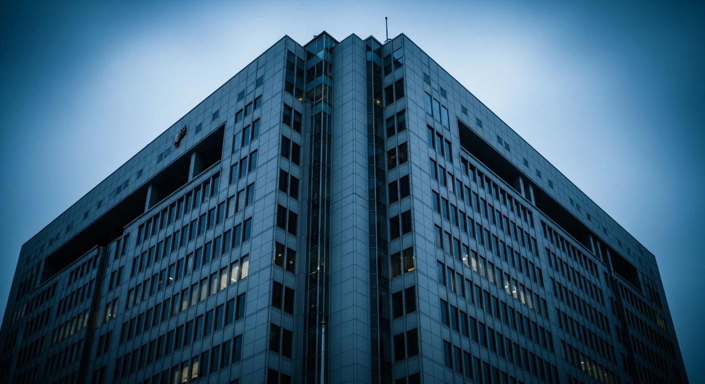 The modern headquarters of Japan's National Intelligence Bureau stands in Tokyo as the country enhances its national security and counter-espionage capabilities.