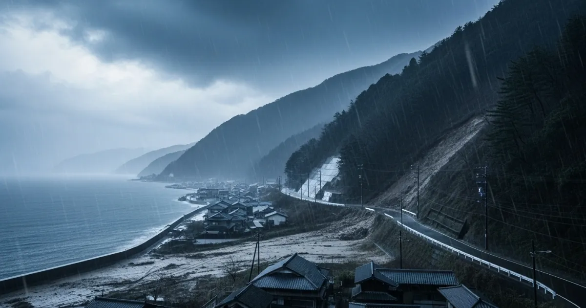 Tropical Storms Higos and Mekkhala Bring Heavy Rainfall and Landslide Risks to Japan