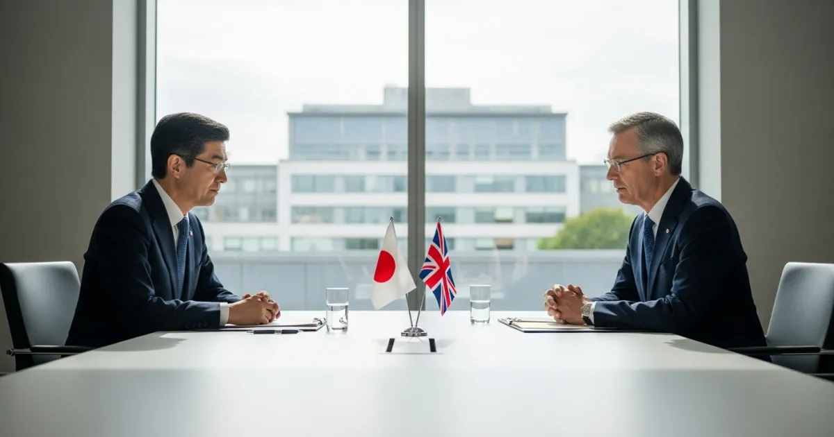 Japan and UK Vice Ministers Reaffirm Commitment to Strengthen Bilateral Relations Across Security and Economy