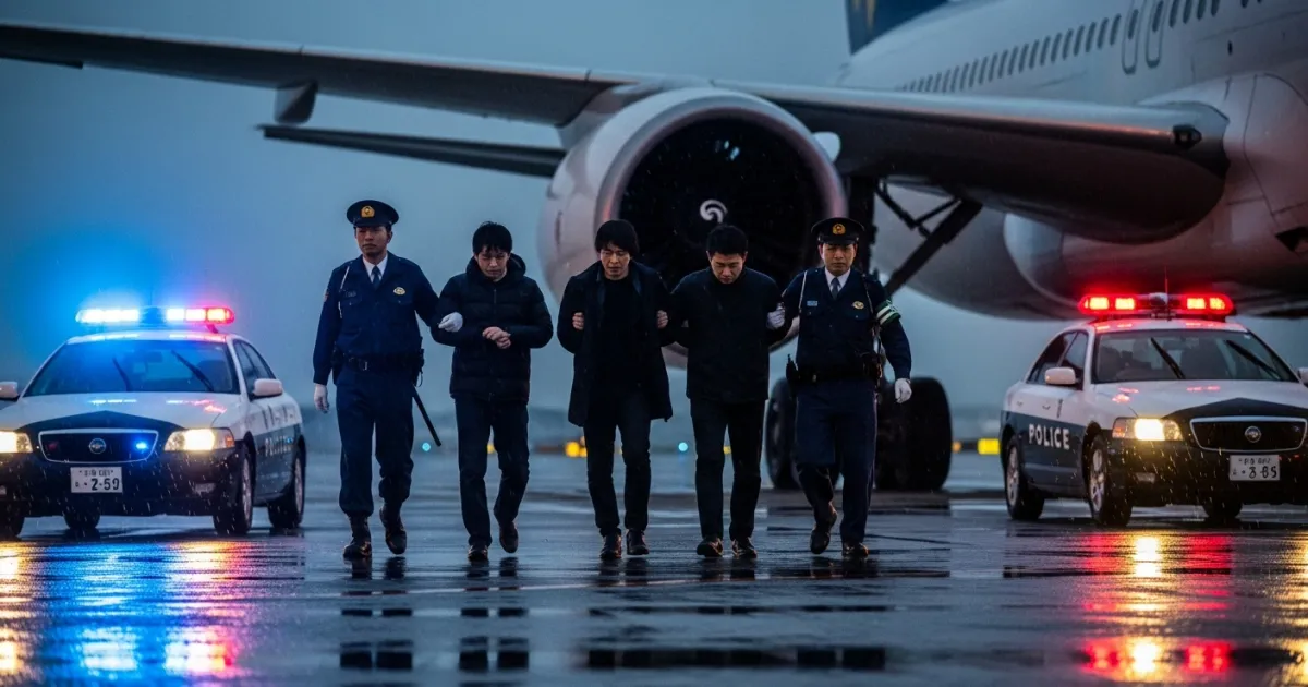 Fukuoka Police Arrest Five Additional Members of JP Dragon Crime Ring