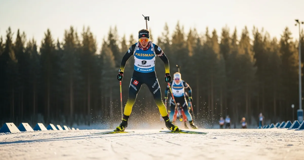 Julia Simon Claims Victory in Women's Mass-Start at Kontiolahti World Cup