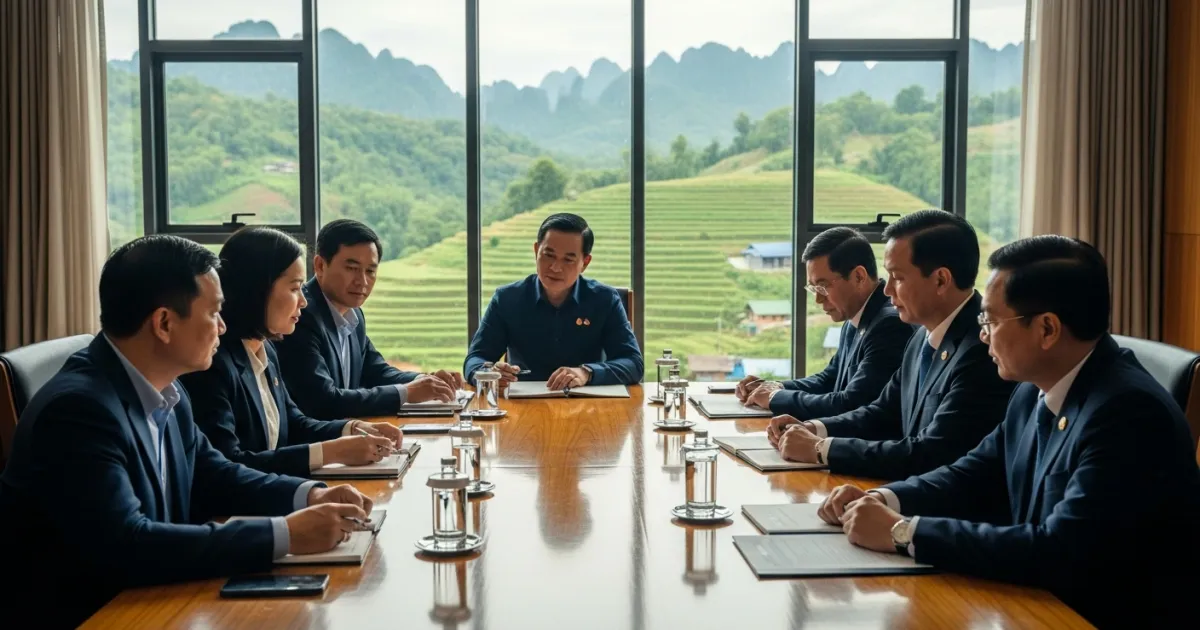 Lao Government Reviews Draft National Agenda for Rural Development and Poverty Alleviation