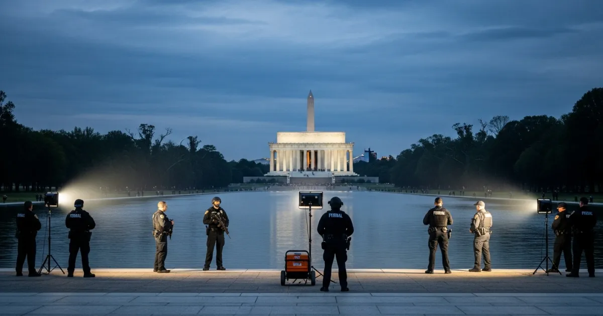 Federal Authorities Make Arrests Following Vandalism at Lincoln Memorial Reflecting Pool