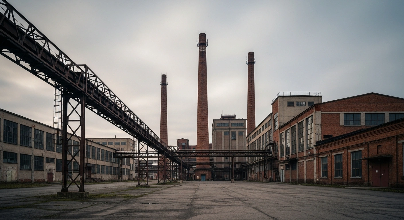 The Lipetsk confectionery factory stands as a large industrial facility slated for auction by the Russian government as part of its privatization program.