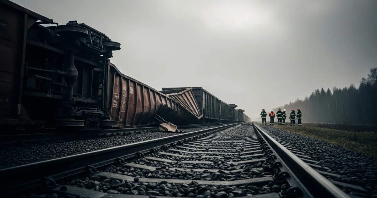 Lithuanian Railways Investigates Back-to-Back Freight Train Derailments