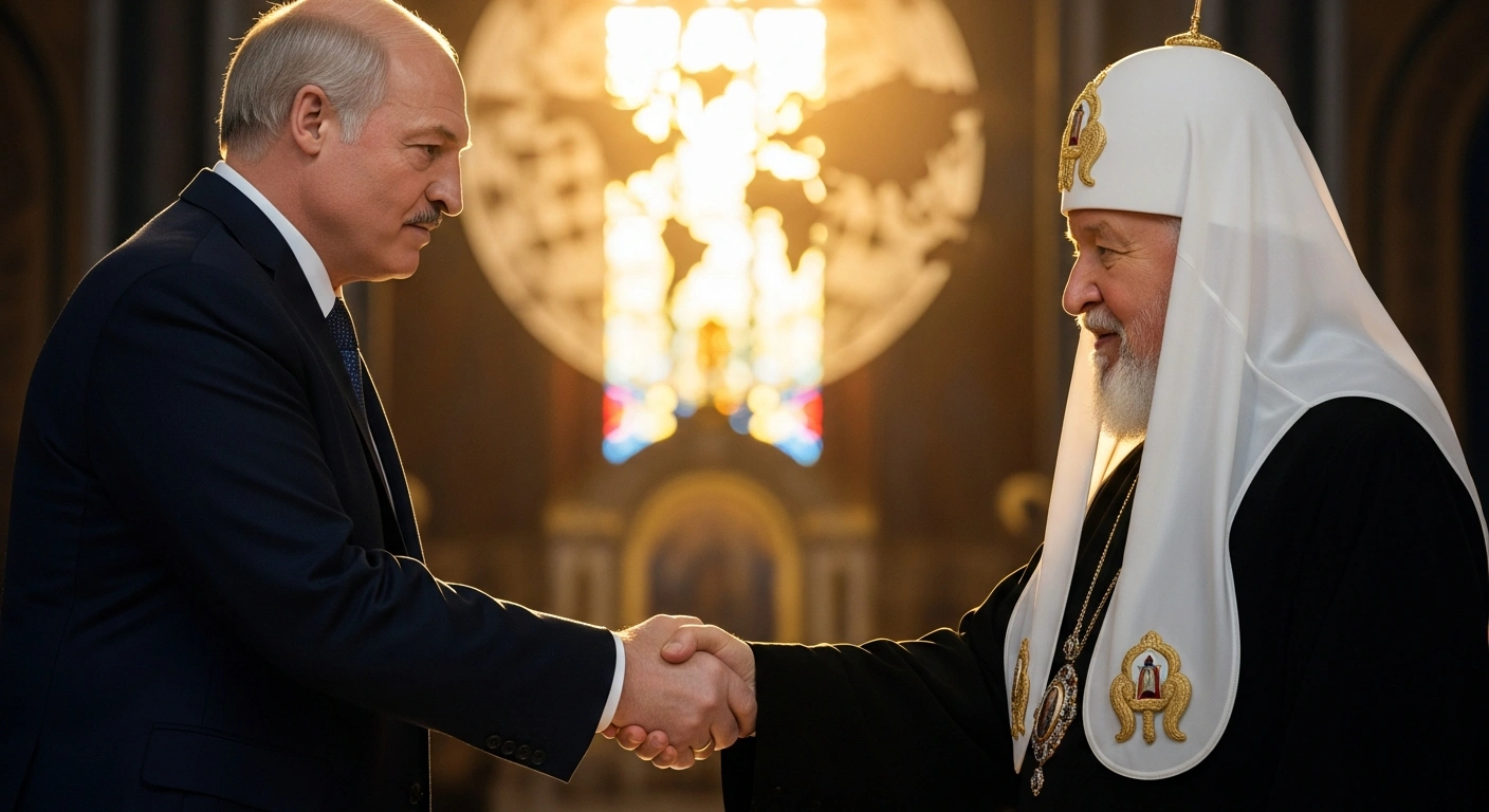 Belarusian President Aleksandr Lukashenko congratulates Patriarch Kirill of Moscow and All Russia on his 17th enthronement anniversary, highlighting spiritual leadership and the crucial unity between Belarusians and Russians.
