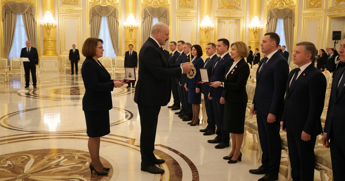 President Lukashenko Honors Women with State Awards Ahead of International Women's Day