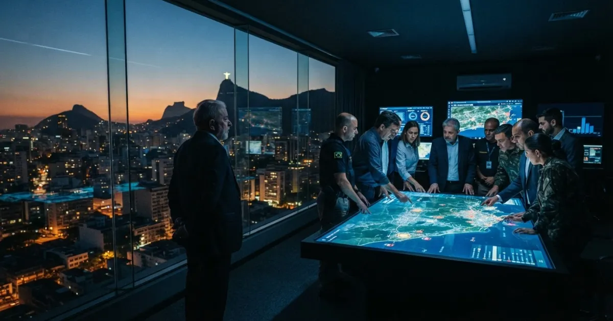 President Lula Launches Federal Security Initiative to Combat Organized Crime in Rio de Janeiro
