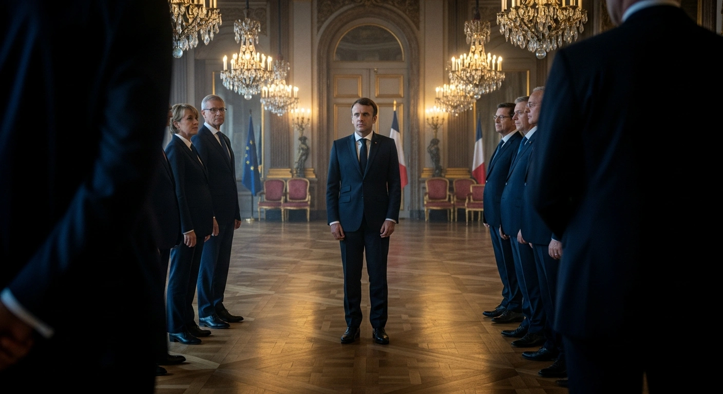 French President Emmanuel Macron meets with European leaders in Paris to coordinate military and financial support for Ukraine.