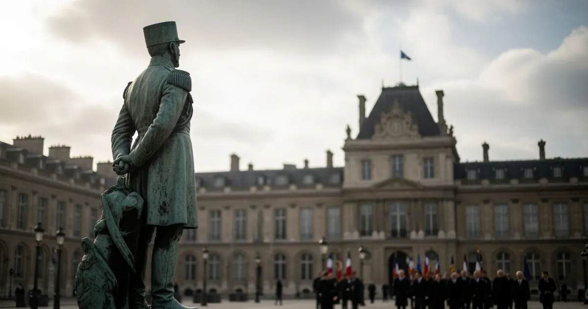 President Macron Inaugurates Statue of Alfred Dreyfus in Paris