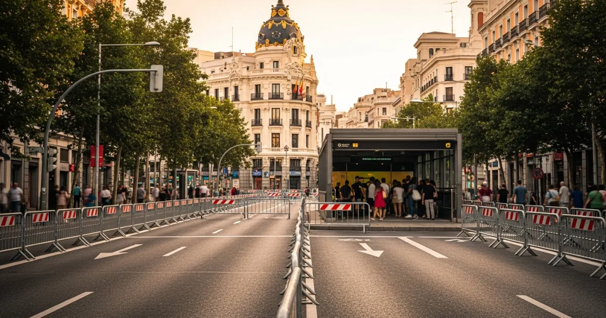 Madrid Implements Major Traffic Restrictions Ahead of Papal Visit