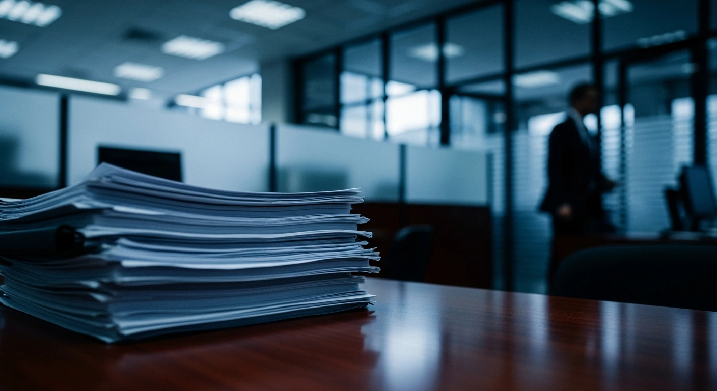 A professional office setting representing the financial sector where the Malta Financial Intelligence Analysis Unit penalized BNF Bank for anti-money laundering compliance failures.