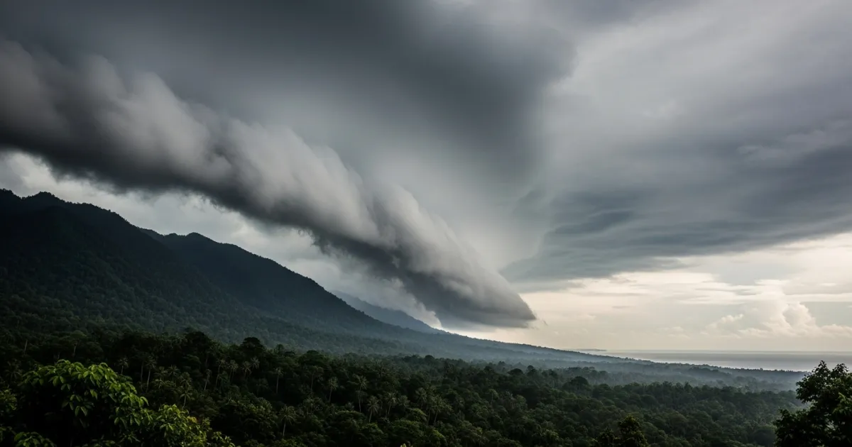BMKG Issues Early Warning for Heavy Rainfall Across Maluku