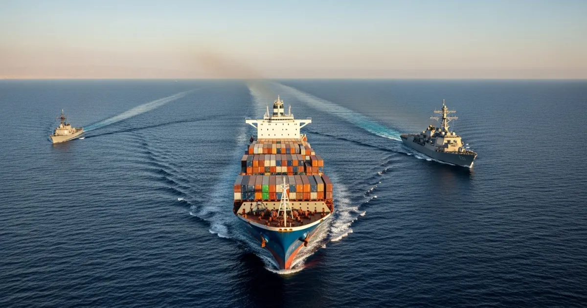 CENTCOM Reports Redirection of Commercial Vessels Amid Regional Maritime Security Operations